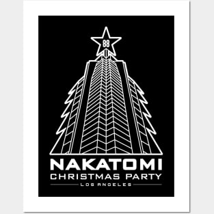 '88 Retro Nakatomi Christmas Party Posters and Art